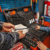 Jogo de Ferramentas Oficina Master com Chaves Combinadas com Catraca - 178 Peças ROBUST BY GEDORE SOLID-5000R
